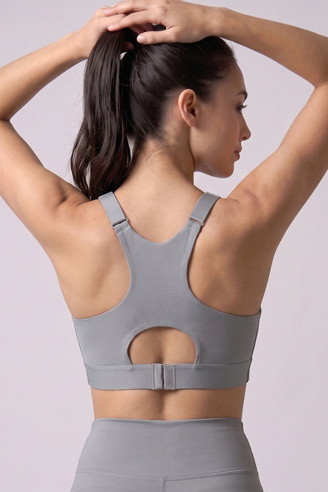 Zelocity High Impact Moisture Wicking Sports Bra - Wild Dove — image 3